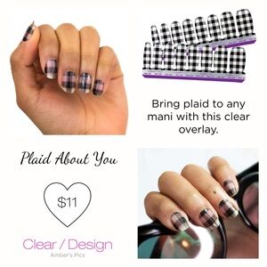 NWT Color Street Plaid About You (retired)